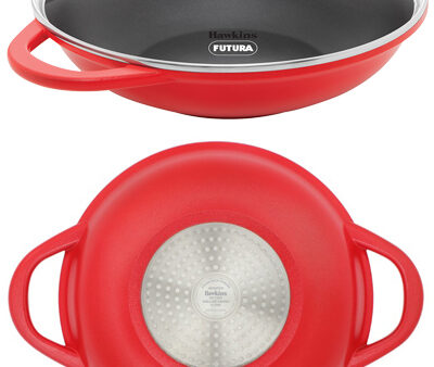 Hawkins Die-Cast Deep-Fry Pans (Kadhai)