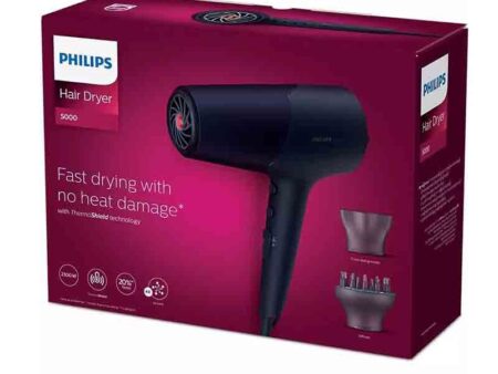 Philips BHD510/03 Essential Dry Care Hair Dryer 5000 Series