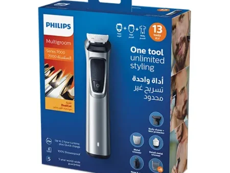 Philips MG7715/13 Multigroom 13-in-1 7000 Series Trimmer For Men - Gray
