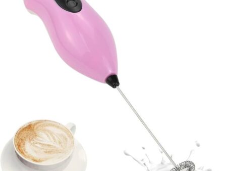 Mini Portable Hand Blender For Lassi. Milk. Coffee. Mixer-Battery Operated.